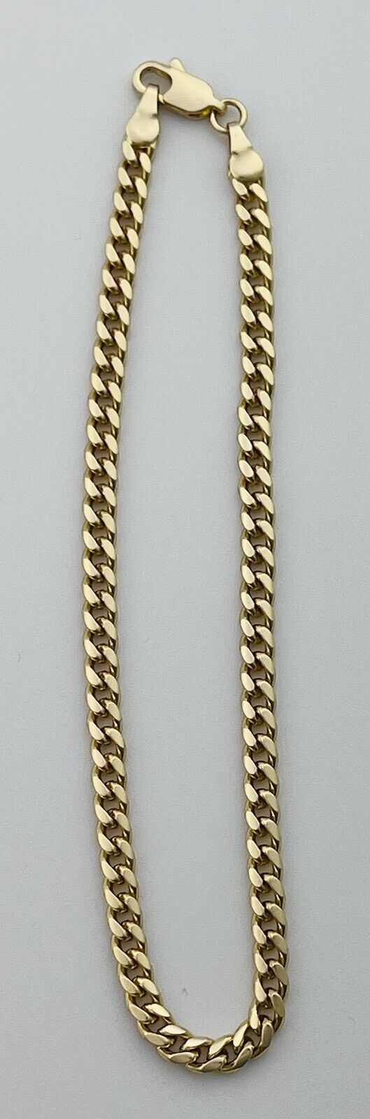 Ankle Bracelet Cuban Link 18K Gold Filled